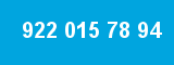 922 015 78 94 922 015 78 94